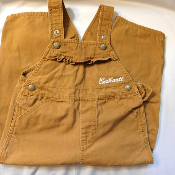 Carhartt Overalls Size 4T Girls - Picture 1 of 5